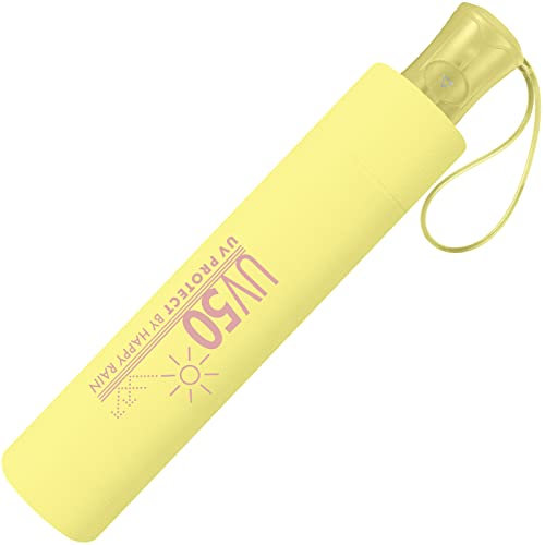 Happy Rain Taschenschirm mit Automatik UV50 UV Protect - Lemon