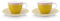 PIP STUDIO 51004152 La Majorelle Espressotasse m Untere gelb Set2 (1Set)