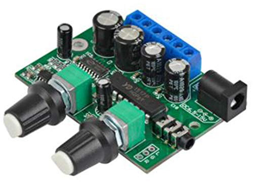 Graootoly 2.1 Subwoofer Amplificador Placa de Audio 6Wx2+25W Mini Amplificador HIFI YD1517P para 4-6 pulgadas 40W Subwoofer Altavoz DIY