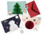 Pop Up Karte Weihnachten 3pcs - 3D Weihnachtskarte mit Weihnachtsbaum, für Kinder, Frauen und Männer - Handgemachte Popup Weihnachtsgrußkarte für Freundin, Mutter oder Oma
