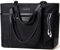 Chase Chic Laptop Handtasche Damen, Wasserdicht Groß Arbeitstasche Damen 17.3 Zoll Laptop Tasche Shopper Tote Bag mit Gepäckband
