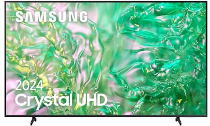 Samsung TV Crystal UHD 4K 2024 43DU8005 Smart TV de 43 con Colores increíbles, el Mejor Smart TV, Peana con Altura Ajustable y con Todos los Altavoces a la Vez con Q-Symphony