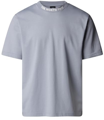 The North Face Men's S/S Zumu Relaxed T-Shirt Pearl Mist L