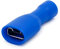 Heschen Schnellkupplungsbuchse Vinyl vollisoliert, FDFD2-250, 6,3 x 0,8 mm Kabelschuh, für 1,5-2,5 mm² (16-14 AWG), Blau, 100 Stück