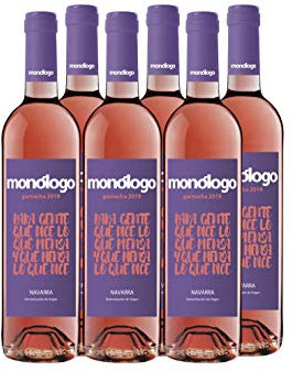 Monólogo Vino Rosado Rioja - 750 ml -caja 6 botellas-