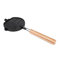 Petromax Wende-Waffeleisen, schwarz, H 9 x B 22 x T 54 cm
