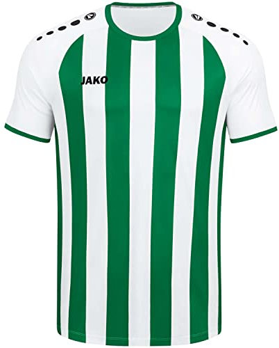 JAKO Herren Trikot Inter (Kurzarm), Weiß/Sportgrün, S