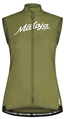 Maloja Damen Sechsm Weste Jacke, Moss, 42
