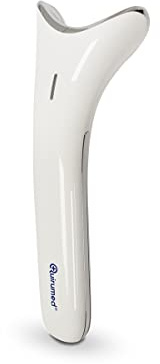 QUIRUMED Microcurrent ansiktsmassageapparat för lyft, ansiktsvård, ergonomisk, elektrisk, 11 000 rpm, resa, 1,5V AAA