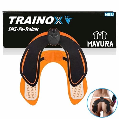 MAVURA TRAINOX EMS Po Trainer HipsTrainer Gesäßtraining Gesäßtrainingsgerät