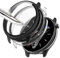 Msiall [2 pezzi] nero Transparent con Pellicola Protezione Schermo Vetro Temperato per Amazfit GTR Mini, 9H Durezza PC Case,Bumper,Sottile Case Protettiva Completa per Smart Amazfit GTR Mini