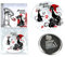 CARMANI - Décapsuleur magnétique, décapsuleur manuel pour bière, boisson, soda imprimé avec motif de chats de la collection de Noël