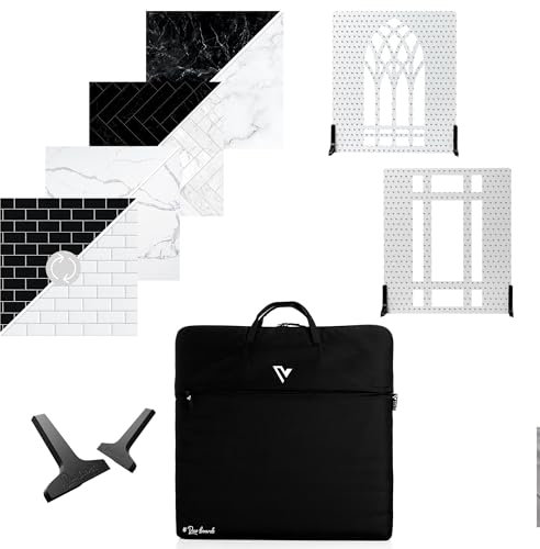 V-FLAT WORLD The Duo Board Background Kitchen Kit, 4 x Duo Boards (24x24) - 2 x Shadow Boards - Duo Legs and Carry Bag Included