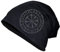 SONS OF ODIN Herren Long Beanie Mütze Nordischer Kompass Sonnenrad Vegvisir Slouch Slub