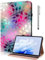 TUOLISG Custodia per Galaxy Tab S5e T720, in pelle PU, con pennino capacitivo per Samsung Galaxy Tab SM-T720/T725 (2019) da 10,5 con foglia d'acero