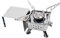 iplusmile Fornello a gas portatile all'aperto cucinando solido fornello da campeggio pentole da campeggio bruciatore fornello da picnic stufa da picnic Silver