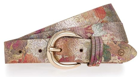 Tamaris Leather Belt W90 Multicolour - Gold