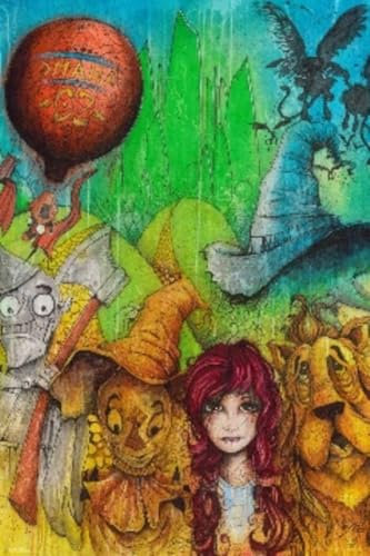 Buyartforless Fantasy Wizard of Oz Group by Sean Dietrich 36x24 Movie Art Print Poster Wall Decor Classic Movie Dorothy Tin Man Scarecrow Cowardly Lion Wicked Witch Monkies