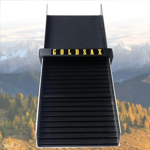GoldSax Scout 50 aka „Model 1“, 50 cm x 15 cm Goldwaschrinne, Gold Sluice Box, perfekt zur Goldsuche an Bächen und Flüssen