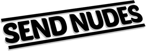 Decus Send Nudes L 2638 // Sticker OEM JDM Style Aufkleber (schwarz)
