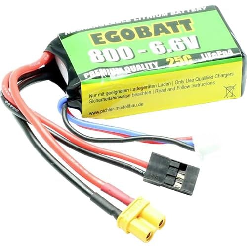 Pichler Modellbau-Akkupack (Life) 6.6 V 800 mAh Zellen-Zahl: 2 25 C Softcase JR, XT30