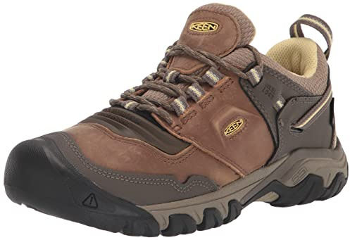KEEN Women RIDGE FLEX WP, SAFARI/CUSTARD, 10
