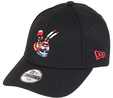 New Era SpongeBob SquarePants Mr. Krabs Black 9Forty Adjustable Kids Cap - Youth