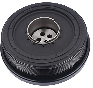 Puleggia dell'albero motore compatibile con serie 5 F10 F11 F07 Serie 7 F01 F02 F03 F04 X5 E70 X6 E71 E72 3.0 N57D30 11237800026 TGKUKNOB