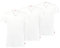 Levi's V-Neck 3p T-Shirt Camiseta, Blanco 01, S (Pack de 3) para Hombre
