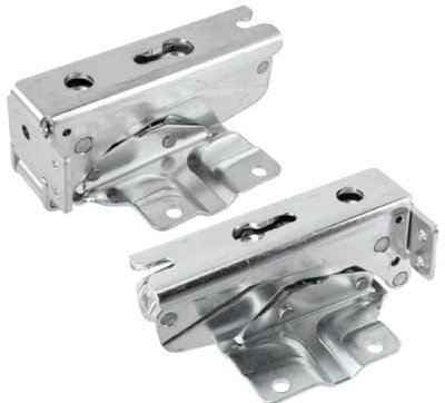 Recamania Kühlschrank-Scharnier-Set, anpassbar, 2 Scharniere, Originalcode: 00481147, Modelle: KIR2640, WTE84160