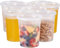 LOLYSIC 50 Pcs Food Storage Soup Containers, 950ml / 32oz Reusable Deli Container with Lids, Airtight Round Plastic Meal Prep Container Takeaway Food Containers, Freezer Microwave Safe