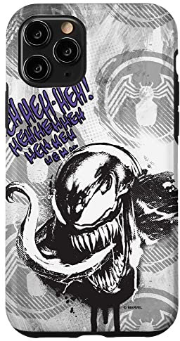 Marvel Venom Eddie Brock Symbiote Laugh Case for iPhone 11 Pro