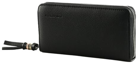 FREDsBRUDER Leder Geldbörse Keep On Smiling Wallet Black schwarz