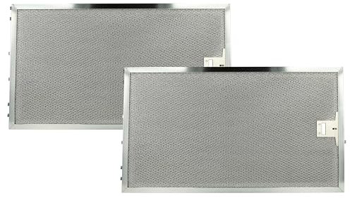 vhbw 2x Filter Metallfettfilter kompatibel mit Miele Dunstabzugshaube, Metall