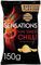 Generic Walkers Sensations Thai Sweet Chilli Sharing Bag Crisps 150g | Suitable for vegetarians | |Perfect for sharing with friends | Contains no artificial colours, or Added MSG
