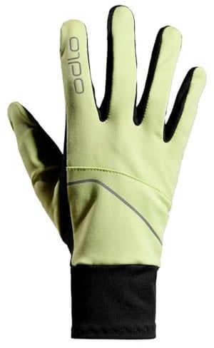 Odlo Sporthandschuhe Herren Damen Intensity Safety Light I Fahrradhandschuhe I Laufhandschuhe Sporthandschuhe I Unisex