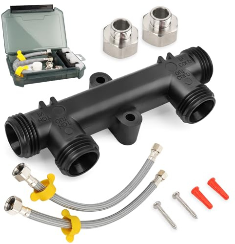 Válvula de sensor de repuesto compatible con Watts y Grundfos – Sistema de bomba de recirculación de agua caliente, agua caliente instantánea, calentadores de agua de tanque, líneas de suministro de