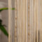 MObyat Fadengardine Fadenvorhang 100x200cm Fliegenvorhang Insektenschutz, Balkontür Türvorhang, Dekorative Schnur Quaste Vorhänge Für Türen Oder Fenster(Gold)