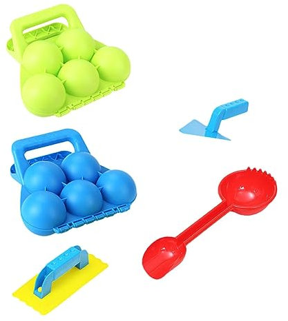 ibasenice 1 Satz Schneeball- Schneeballschaufel Enten-schneeball-Hersteller Schneezubehör Weihnachts-hüpfburgen Spielzeughund Strandspielzeug-Clip Schneespielzeug Plastik