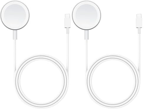 Caricatore per Apple Watch, Magnetico Cavo di Ricarica USB C da 1m, Compatibile con tutte le Serie, Ricarica Veloce e Sicura, Design Portatile per iWatch Ultra SE 10 9 8 7 6 5 4 3 2