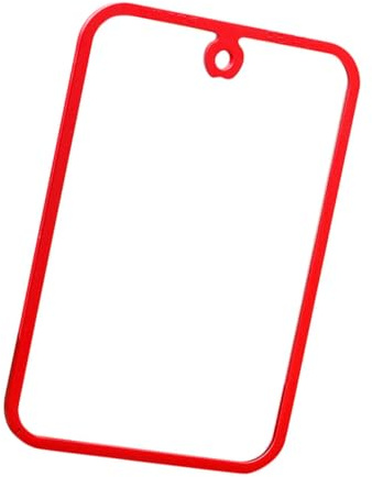 Ciieeo Petite planche à découper rectangulaire en verre trempé avec bords polis lisses et antiadhésifs pour la préparation des aliments de viande, fruits, légumes