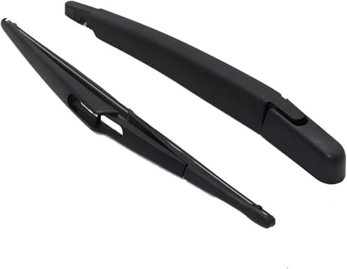 Rear Windshield Windscreen Wiper Arm and Blade for Nissan Juke 2010-2015 12, ABS Rubber Back Windscreen Wiper Assembly