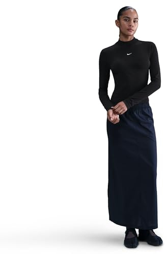 Nike Sportswear Chill Knit Schmal geschnittenes Longsleeve mit Stehkragen für Damen, HV5027