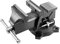 Schlosser-Schraubstock drehbar 150 mm, mit Amboss, Backen gehärtet TOPEX 07A215