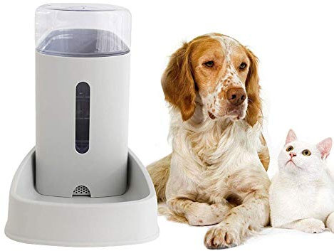 Old Tjikko Pet Water Dispenser,Cat Water Bowl,Dog Water Bowl Automatic,Large Automatic Drinking Fountain for Cat Dog,3.8L(1 Gallon) Pet Waterer (Pet Waterer)