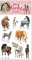 Glitter-Sticker * Pferde 3 - Fotorealistisch - * von Lutz Mauder | 72322 | als Mitgebsel für Kinder | Süsses Pferd Aufkleber zum Kindergeburtstag & Basteln