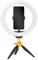 KODAK LED Selfie Ring Light – Stativ, für Smartphones, 25 cm Durchmesser, mit einstellbarer Helligkeit und Farbtemperatur, 1600 Lumen, ideal für Instagram, Snapchat, TikTok und mehr – Weiß