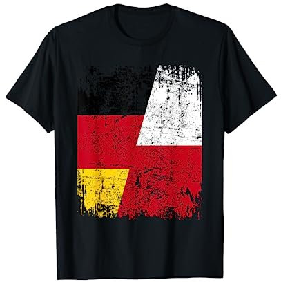 POLEN DEUTSCHLAND Flagge | Damen Herren Kinder | POLSKA T-Shirt