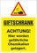 Indigos UG Aufkleber Giftschrank - 148,5 mm x 210 mm - Hotel, Firma, Schutz, Kita, Arzt, Praxis - Sicherheit - Warnung
