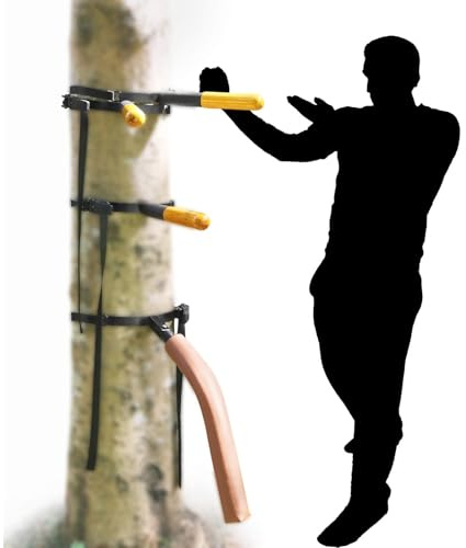 SYNTECSO Tragbarer Wing Chun Schnuller, abnehmbarer hölzerner Flügel-Chun-Schnuller an Baum oder Säule befestigt